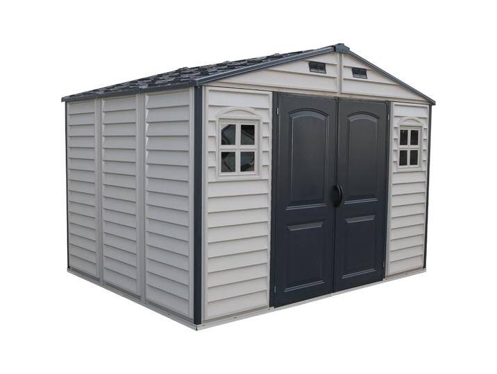 Duramax, Gartenhaus + Gartenschrank, Kunststoff Gerätehaus 324x247 Gartenhaus Duramax, Gartenhaus + Gartenschrank, Kunststoff Gerätehaus 324x247 Gartenhaus von Galaxus