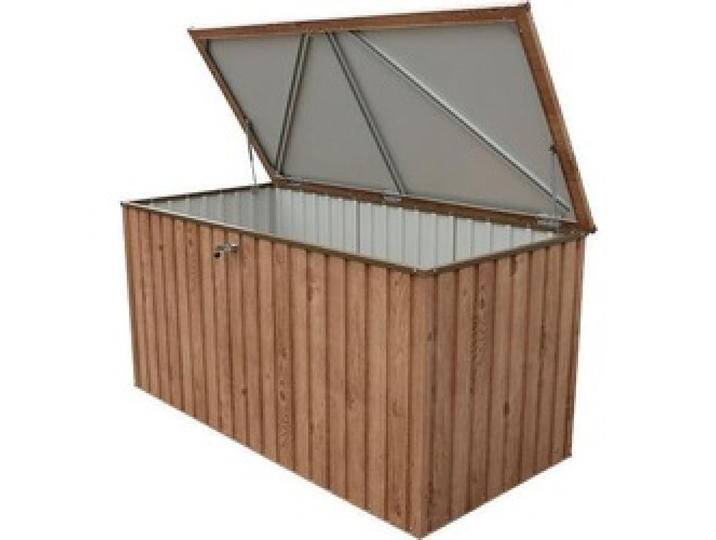 Duramax, Kissenbox, Metall Garten Gerätebox Kissenbox 1450 L von Galaxus
