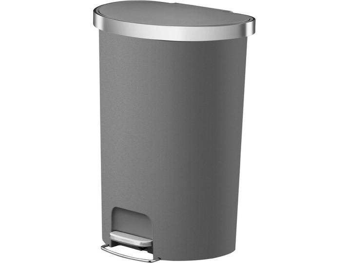 EKO Hana Pedal Eimer halb - 55 Liter - Plastik - Grau, Abfalleimer, Grau EKO Hana Pedal Eimer halb - 55 Liter - Plastik - Grau, Abfalleimer, Grau von Galaxus