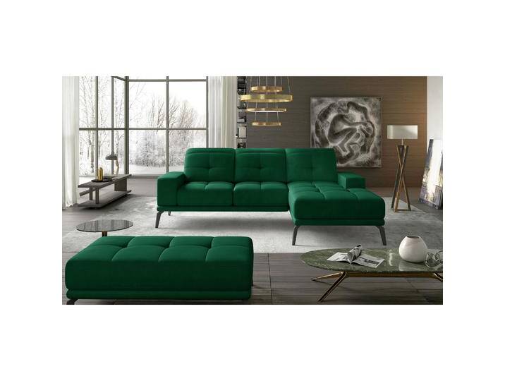 ELTAP, Sofa, Narożnik Torrense + Puf (Bettsofa, Ecksofa, 4-Sitzer) von Galaxus