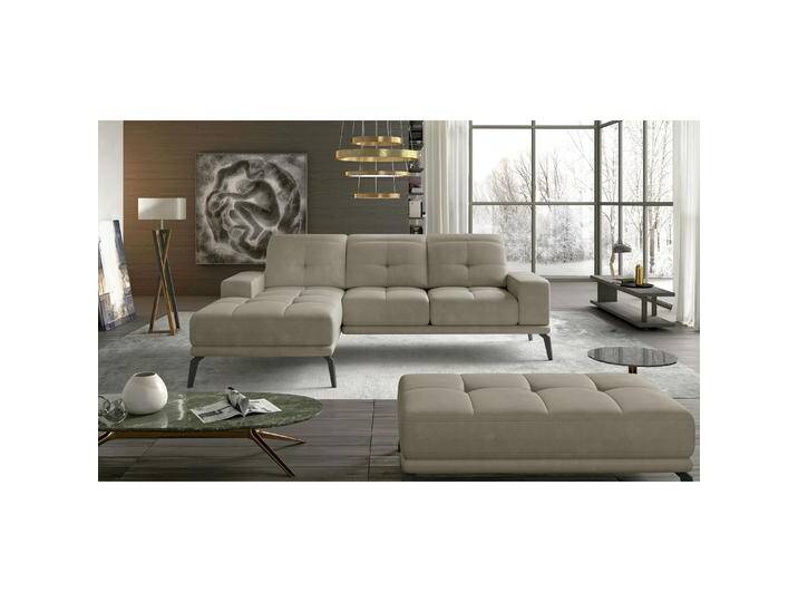 ELTAP, Sofa, Narożnik Torrense + Puf (Ecksofa, 4-Sitzer, Bettsofa) von Galaxus
