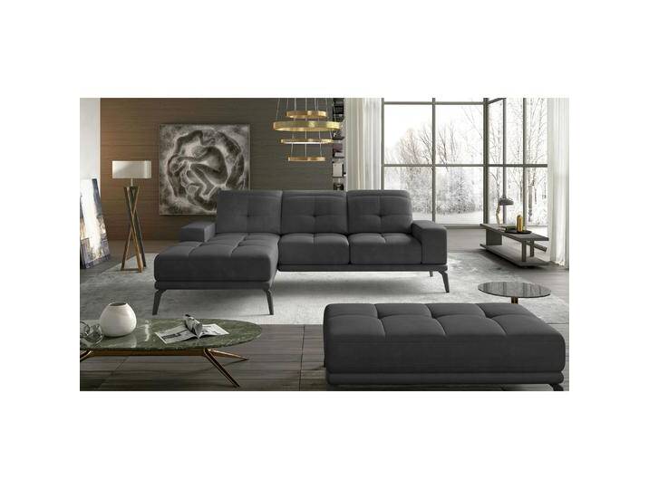 ELTAP, Sofa, Narożnik Torrense + Puf (Ecksofa, 4-Sitzer, Bettsofa) von Galaxus