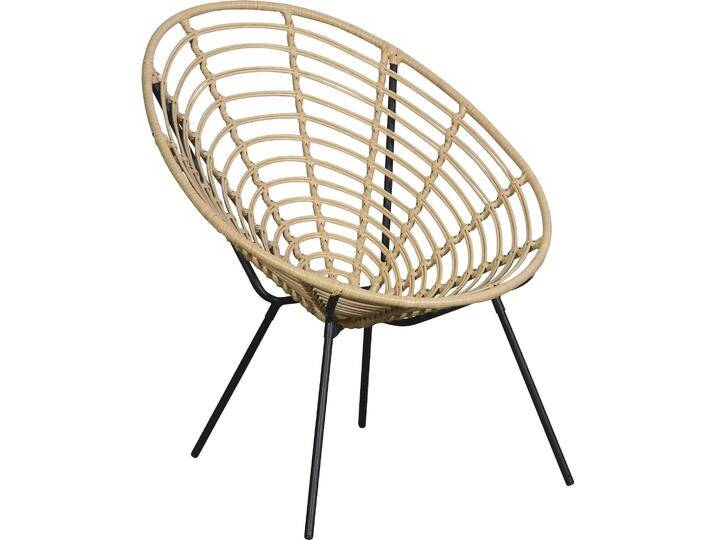 Ebuy24, Gartenstühle, Kamo Gartenstuhl/Lehnstuhl schwarz/natur. Ebuy24, Gartenstühle, Kamo Gartenstuhl/Lehnstuhl schwarz/natur. von Galaxus