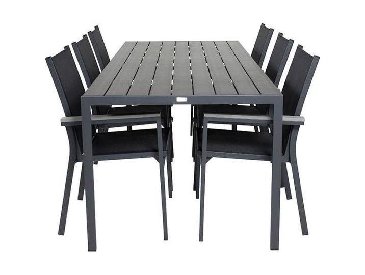 Ebuy24, Gartentisch + Balkontisch, 1 x Tisch 6 x Stühle (90 cm) von Galaxus