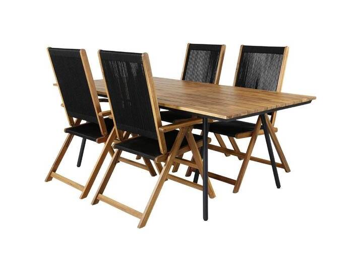 Ebuy24, Gartentisch + Balkontisch, Gartenmöbel-Set Chan (100 cm) von Galaxus