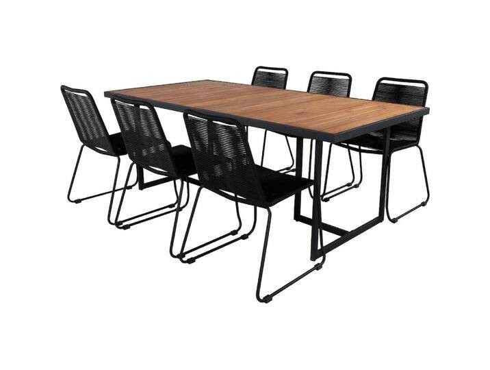 Ebuy24, Gartentisch + Balkontisch, Gartenmöbel-Set Khung (100 cm) von Galaxus