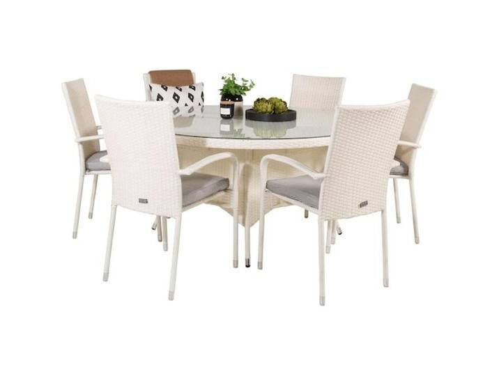 Ebuy24, Gartentisch + Balkontisch, Gartenmöbel-Set Volta (150 cm) von Galaxus