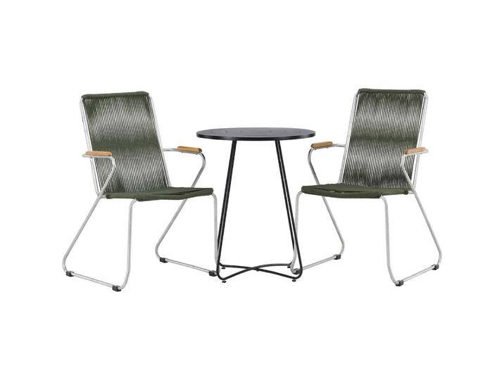 Ebuy24, Gartentisch + Balkontisch, Gartenset Bacong 3-teilig (60 cm) von Galaxus