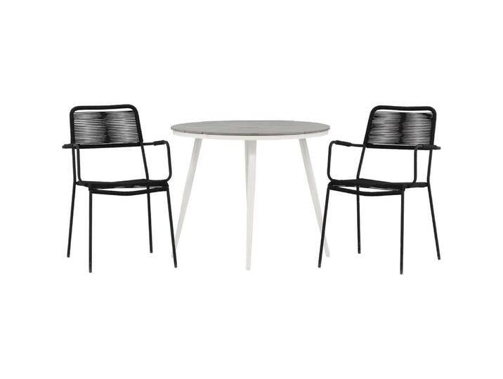 Ebuy24, Gartentisch + Balkontisch, Gartenset Break 3-teilig (90 cm) von Galaxus