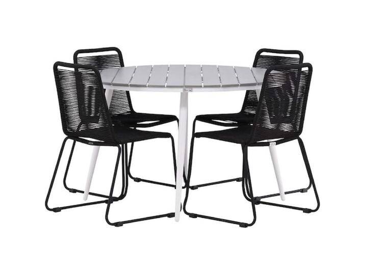 Ebuy24, Gartentisch + Balkontisch, Gartenset Break 5-teilig (120 cm) von Galaxus