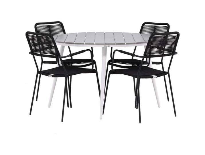 Ebuy24, Gartentisch + Balkontisch, Gartenset Break 5-teilig (120 cm) von Galaxus