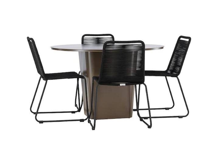 Ebuy24, Gartentisch + Balkontisch, Gartenset SantaFeLindos (120 cm) von Galaxus