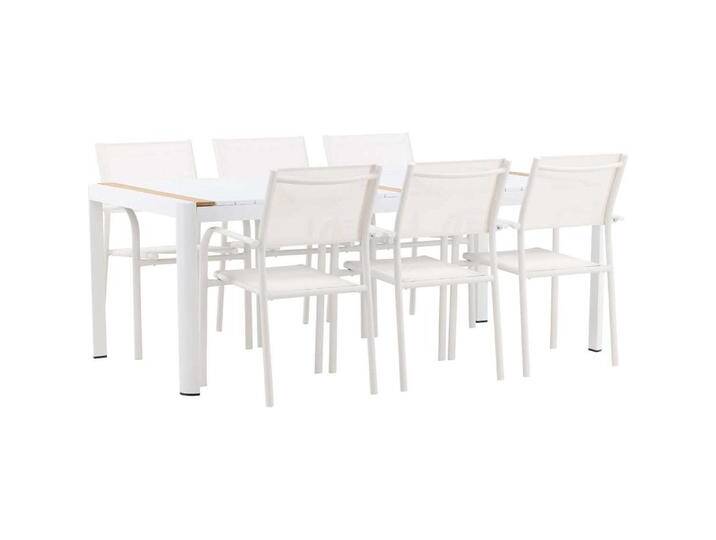 Ebuy24, Gartentisch + Balkontisch, Gartenset Togo 7-teilig (200 cm) von Galaxus