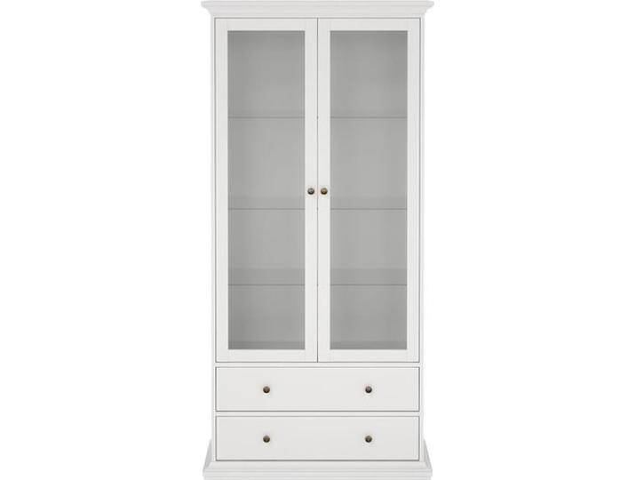 Ebuy24, Vitrine + Buffetschrank, Paris VitrineWeiss (201 x 96 x 42 cm) von Galaxus