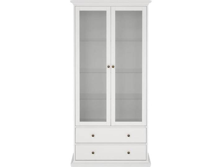 Ebuy24, Vitrine + Buffetschrank, Paris VitrineWeiss (201 x 96 x 42 cm) von Galaxus