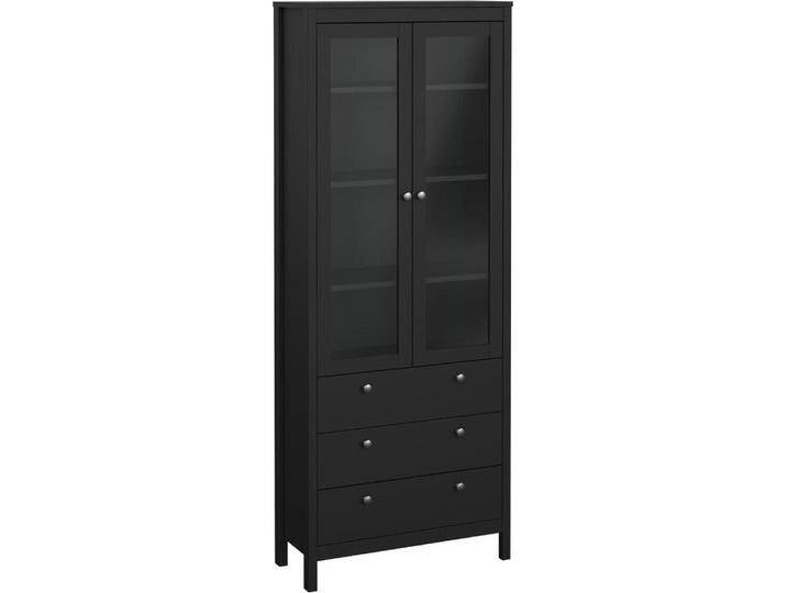 Ebuy24, Vitrine + Buffetschrank, Vitrinenschrank Madrid (78 x 33 cm) von Galaxus