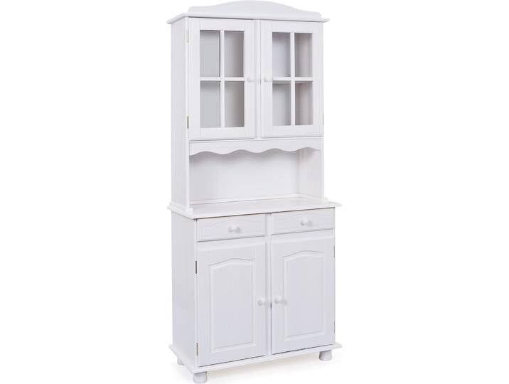 Ebuy24, Vitrine + Buffetschrank, Vitrinenschrank Valux (88 x 43 x 198 cm) von Galaxus