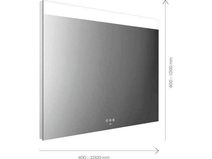 Emco, Spiegelschrank, MI 250+ LED-Lichtspiegel, breiter Lichtausschnitt oben, Touch-Bedienfeld, Breite 1400mm, 107140 Emco, Spiegelschrank, MI 250+ LED-Lichtspiegel, breiter Lichtausschnitt oben, Touch-Bedienfeld, Breite 1400mm, 107140 von Galaxus