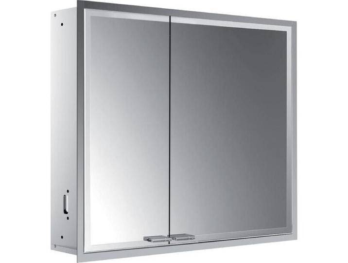 Emco, Spiegelschrank, asis prestige 2 Lichtspiegelschrank, Unterputzmodell, 815mm, breite Tür rechts Emco, Spiegelschrank, asis prestige 2 Lichtspiegelschrank, Unterputzmodell, 815mm, breite Tür rechts von Galaxus