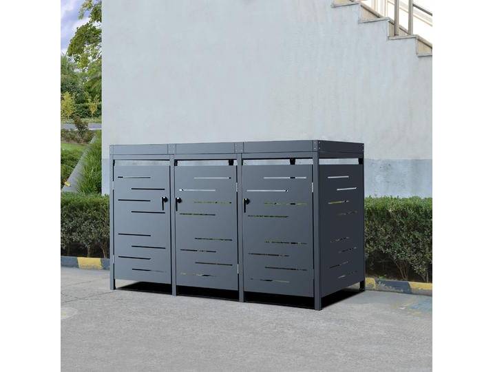 En.Casa, Gartenhaus + Gartenschrank, Salching von Galaxus