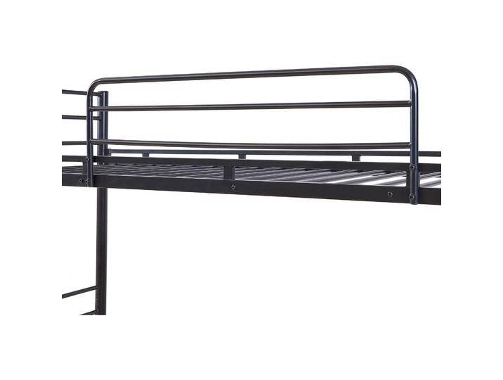 En.Casa, Kinderbett, Metall-Etagenbett Bevapis 90x200 cm Schwarz (90 x 200 cm) von Galaxus