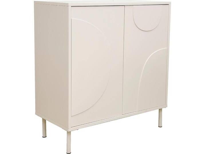En.Casa, Kommode + Sideboard, Sideboard Holea mit 2 Türen 75x70x34 cm Beige von Galaxus