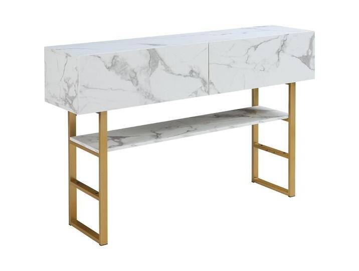 En.Casa, Konsolentisch, Konsolentisch Varberg 75x120x30 cm Marmoroptik, weiss En.Casa, Konsolentisch, Konsolentisch Varberg 75x120x30 cm Marmoroptik, weiss von Galaxus