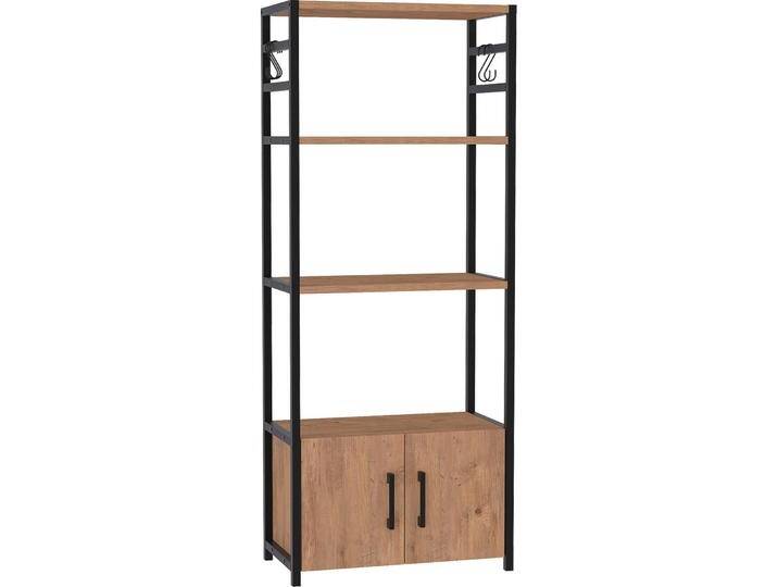 En.Casa, Regal, Küchenregal Arhuni 139x56x30 cm Eichenoptik von Galaxus