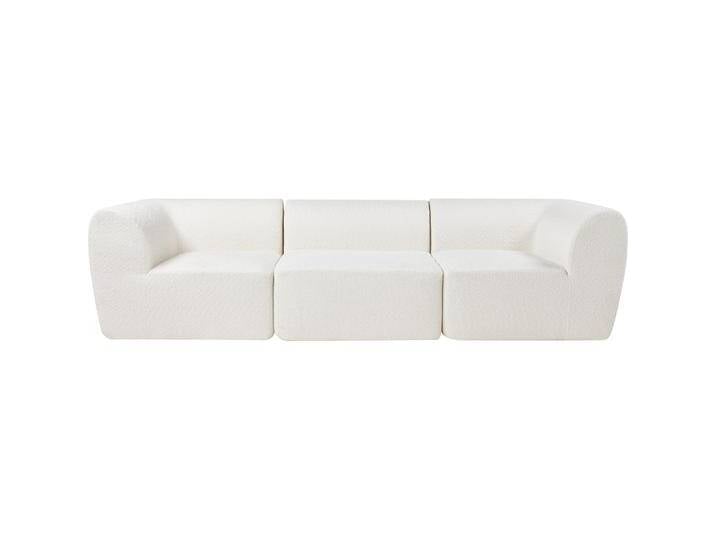En.Casa, Sofa + Bettsofa, Modular Sofa 3-Sitzer Hurvas Bouclé Cremeweiss (3-Sitzer) En.Casa, Sofa + Bettsofa, Modular Sofa 3-Sitzer Hurvas Bouclé Cremeweiss (3-Sitzer) von Galaxus