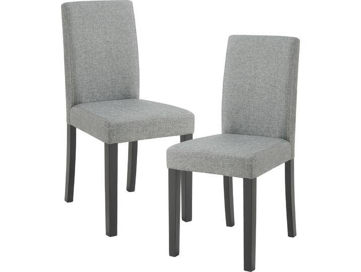 En.Casa, Stühle, Esszimmerstuhl Hamburg 2er Set Textil Hellgrau En.Casa, Stühle, Esszimmerstuhl Hamburg 2er Set Textil Hellgrau von Galaxus