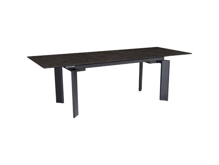 FineBuy, Esstisch, Ausziehbarer Design Esstisch 180 - 240 cm Glas Keramik Keramiktisch Esszimmertisch (180 x 180 cm) von Galaxus