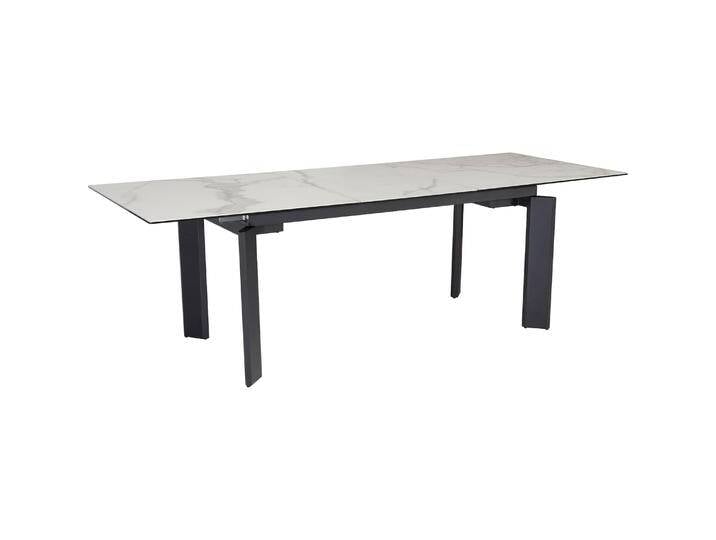FineBuy, Esstisch, Ausziehbarer Design Esstisch 180 - 240 cm Glas Keramik Keramiktisch Esszimmertisch (180 x 95 x 77 cm) von Galaxus