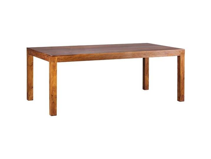 FineBuy, Esstisch, Esszimmertisch Esstisch Sheesham Massivholz Küchentisch Esszimmer Gross (200 x 100 x 76 cm) von Galaxus