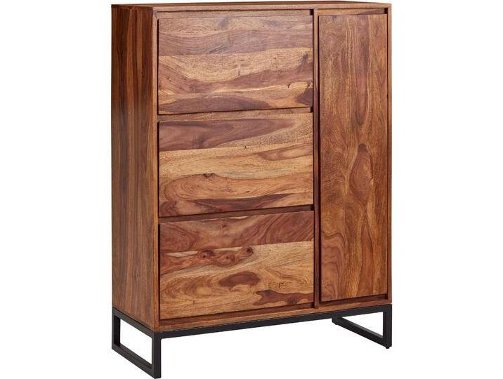 FineBuy, Schuhschrank, Schuhschrank Schuhregal 88x120x40 cm Holz Massiv Schuhkommode Flur FineBuy, Schuhschrank, Schuhschrank Schuhregal 88x120x40 cm Holz Massiv Schuhkommode Flur von Galaxus