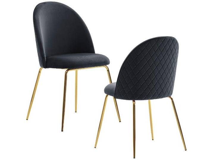 FineBuy, Stühle, Esszimmerstuhl Küchenstuhl 2er Set Samt Goldene Beine Schalenstuhl Stuhl FineBuy, Stühle, Esszimmerstuhl Küchenstuhl 2er Set Samt Goldene Beine Schalenstuhl Stuhl von Galaxus