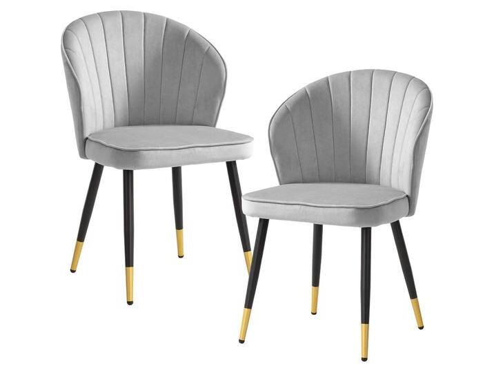 FineBuy, Stühle, Esszimmerstuhl Küchenstuhl 2er Set Samt Stuhl Skandinavisch Schalenstuhl FineBuy, Stühle, Esszimmerstuhl Küchenstuhl 2er Set Samt Stuhl Skandinavisch Schalenstuhl von Galaxus