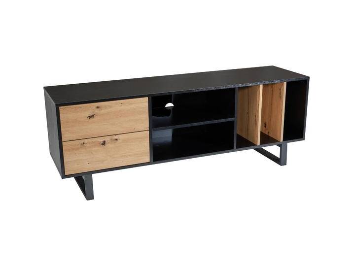 FineBuy, TV Möbel, Lowboard Fernsehkommode 150 cm TV Schrank Regal Fernsehschrank Modern (150 x 55 x 40 cm) von Galaxus