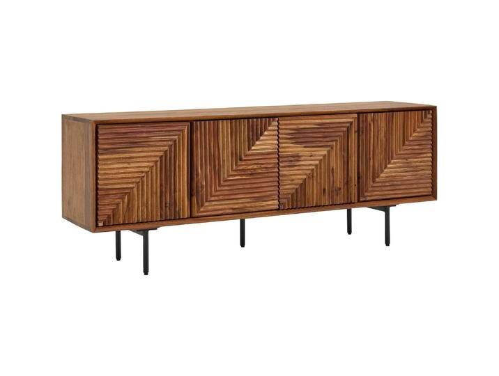 FineBuy, TV Möbel, Lowboard Sheesham Braun von Galaxus