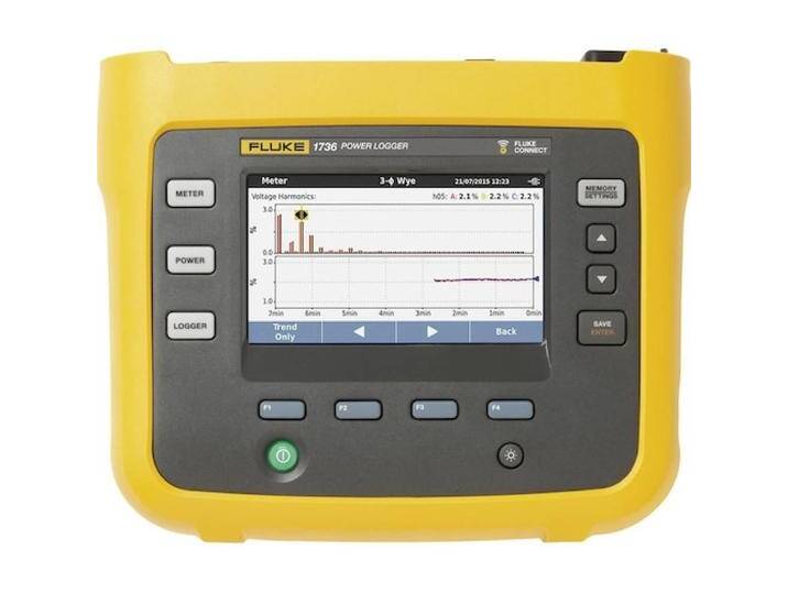 Fluke, Multimeter, 1736/B Power Logger, Netz-Analysegerät (CAT IV 600V, CAT III 1000V) von Galaxus
