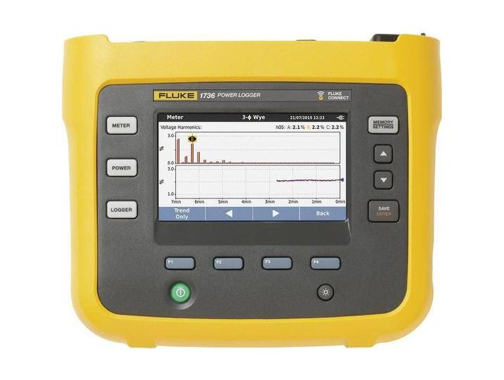 Fluke, Multimeter, 1736/EUS Power Logger, Netz-Analysegerät (CAT III 1000V, CAT IV 600V) von Galaxus