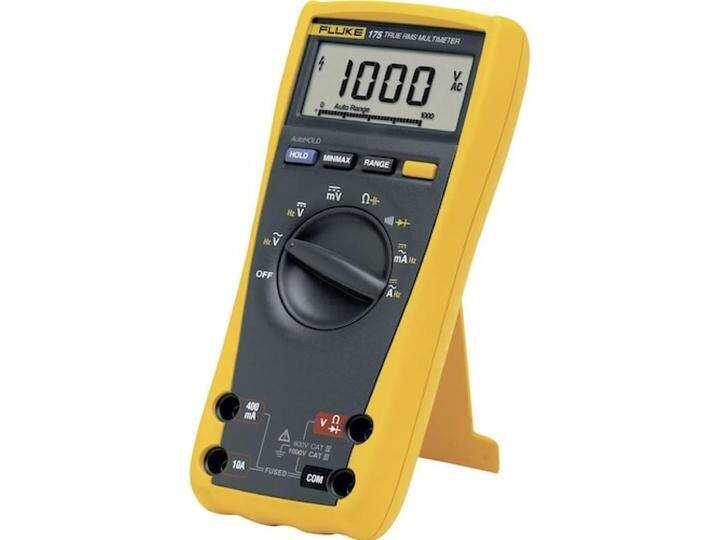 Fluke, Multimeter, 175 Hand-Multimeter kalibriert (ISO) digital CAT III 1000 V, CAT IV 600 V (CAT IV 600V, CAT III 1000V) von Galaxus
