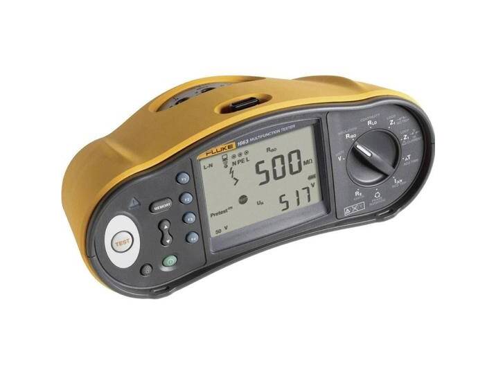 Fluke, Multimeter, Installationstester FLK-1663 (CAT IV 300V, CAT III 500V) von Galaxus