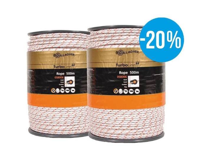 Gallagher, Gartenzaun, Schrikkoord 6mm 2x500m Witz Gallagher, Gartenzaun, Schrikkoord 6mm 2x500m Witz von Galaxus