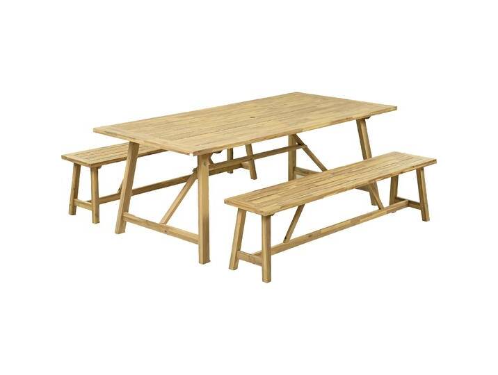 Garden Pleasure, Gartenlounge, Sitzgruppe Sydney braun von Galaxus