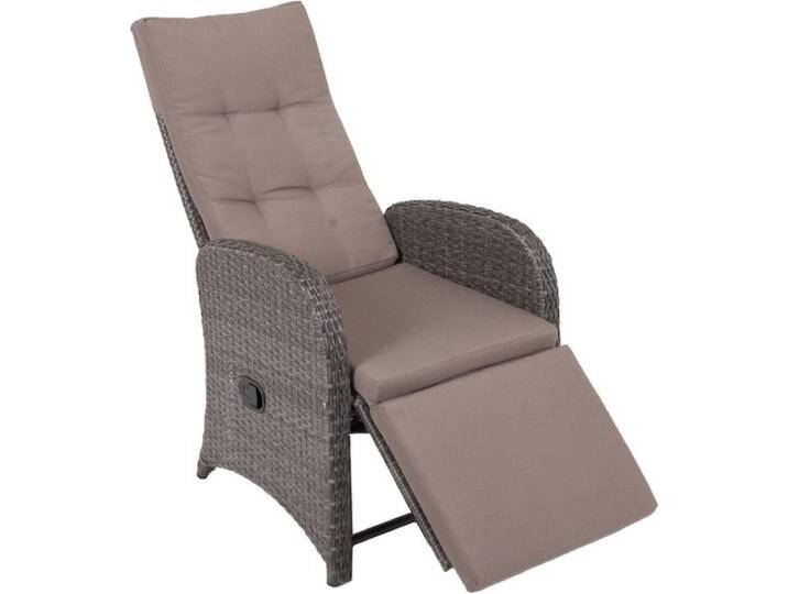 Garden Pleasure, Gartenstühle, Gartensessel Granada dunkelgrau mit verstellbarem Beinstück Garden Pleasure, Gartenstühle, Gartensessel Granada dunkelgrau mit verstellbarem Beinstück von Galaxus