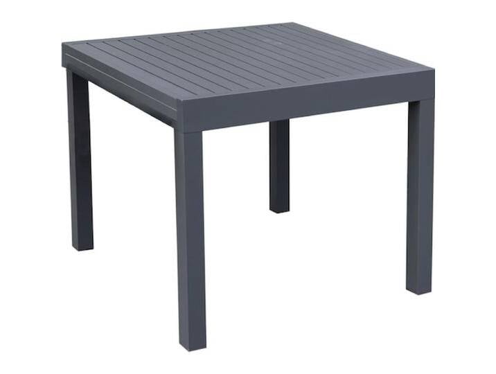 Garden Pleasure, Gartentisch + Balkontisch, Gartentisch Elena anthrazit quadratisch 90,0 x 90,0 / 180,0 x 75,0 cm (90 cm) von Galaxus