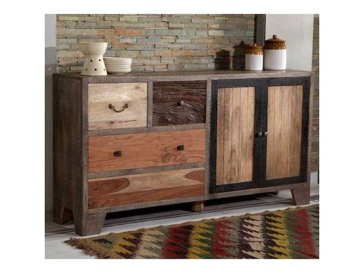 Garden Pleasure, Kommode + Sideboard, Unser Sideboard TARIM (88 cm) mit ihrer ausdrucksstarken Optik (Unikat-Look) aus mehreren Materiali (165 x 40 x 88 cm) von Galaxus