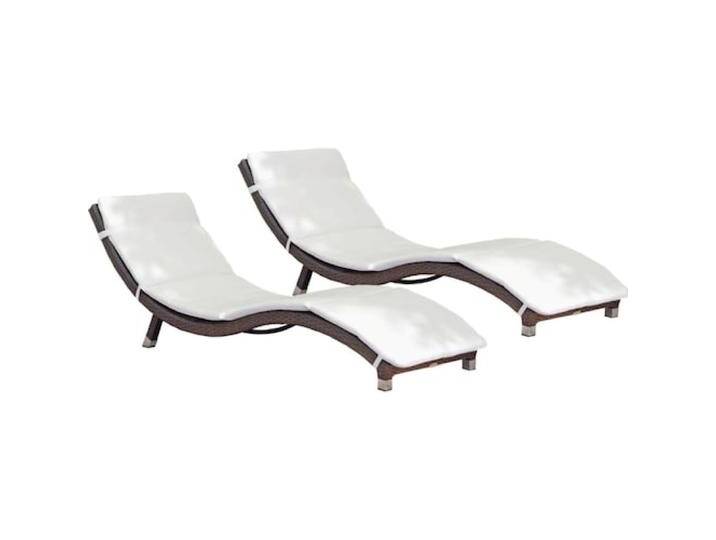 Garden Pleasure, Liegestuhl, Sonnenliegen Caracas braun Aluminium 2 St. (62 cm) von Galaxus