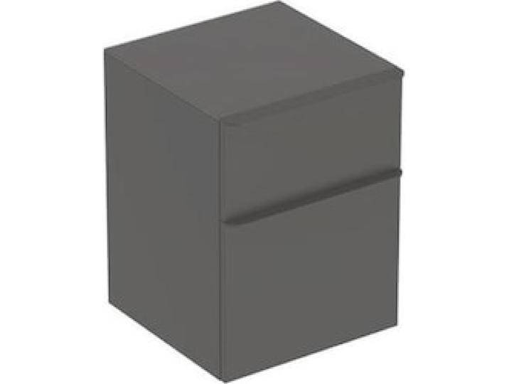 Geberit, Badezimmerschrank, Smyle Square Seitenschrank, 500357, 45x60x47cm, mit 2 Schubladen von Galaxus