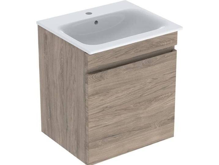 Geberit, Badmöbelset, Renova Plan Set mit Waschtisch u. Unterschrank,1 Schublade, 60x62,2x48cm, 501915 von Galaxus